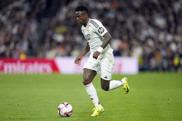 ESP: Real Madrid v FC Barcelona, Barca La Liga EA Sports. Date 11 Vinicius Junior of Real Madrid CF during the La Liga EA Sports match between Real Madrid and FC Barcelona played at Santiago Bernabeu Stadium on October 26, 2024 in Madrid, Spain. kpng Copyright: xCesarxCebollax xPRESSINPHOTOx PS_241026_RMA_BAR_115