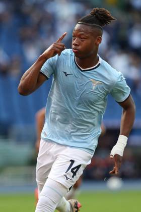 Rome, Italy 27.10.2024 : Tijjani Noslin of Lazio score the goal and celebrate with the team during Italian football championship Serie A Enilive 2024-2025 match SS Lazio vs Genoa FC at Stadio Olimpico in Rome on October 27, 2024. Copyright: xMarcoxIacobucci IPAxSportx xipa-x xx IPA_51009765 IPA_Agency_IPA51009765