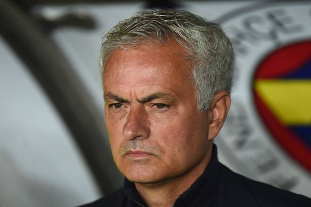 Coach Jose Mourinho of Fenerbahce during the Turkish Super League match between Fenerbahce and Bodrum FK at Ulker Stadium on October 27, 2024 in Istanbul, Turkey. Istanbul Turkey Copyright: xSeskimphotox FBahce-Bodrum-271024 (106)
