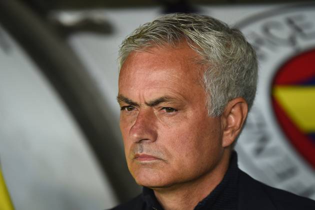Coach Jose Mourinho of Fenerbahce during the Turkish Super League match between Fenerbahce and Bodrum FK at Ulker Stadium on October 27, 2024 in Istanbul, Turkey. Istanbul Turkey Copyright: xSeskimphotox FBahce-Bodrum-271024 (104)