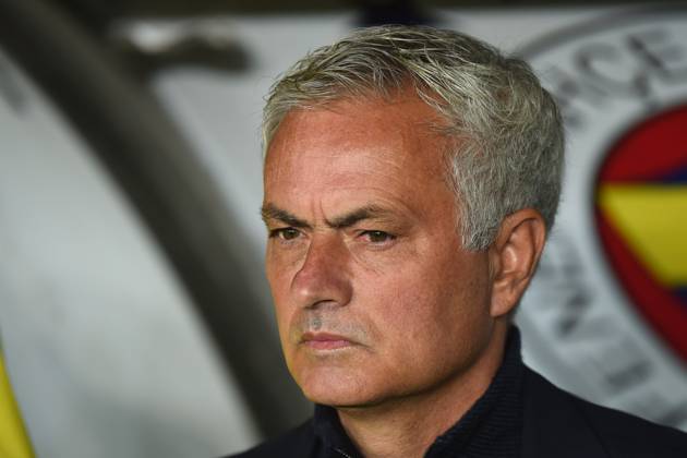 Coach Jose Mourinho of Fenerbahce during the Turkish Super League match between Fenerbahce and Bodrum FK at Ulker Stadium on October 27, 2024 in Istanbul, Turkey. Istanbul Turkey Copyright: xSeskimphotox FBahce-Bodrum-271024 (105)