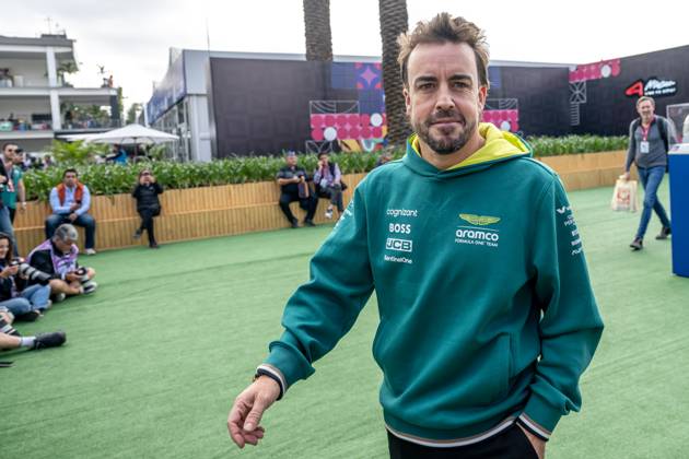 MEXICO CITY, MEXICO: Fernando Alonso, racing for the Aston Martin F1 team during the 2024 Formula 1 Mexico City Grand Prix at the Autodromo Hermanos Rodriguez in Mexico City, Mexico