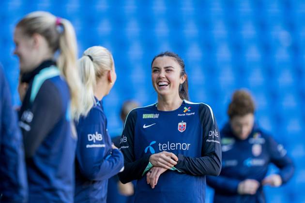 Football, training with the Norwegian womens national team Oslo 20241028 Ingvild Syrstad Engen during a training session with the womens national football team at Ullevaal Stadium Photo Fredrik Varfjell NTB Oslo Norway EDITORIAL USE ONLY RESTRICTED USE FOR BETTING COMPANIES Copyright: xFredrikxVarfjellx xNTBx