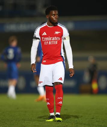- Chelsea U21, U 21 v Arsenal U21, Premier League 2, Kingsmeadow Stadium, London, UK - 1st November 2024. Nathan Butler-Oyedeji of Arsenal U21. - Chelsea U21 v Arsenal U21, Premier League 2, Kingsmeadow Stadium, London, UK - 1st November 2024. By Daniel Weir Crystal Pix. London Kingsmeadow Stadium UK Copyright: xDanielxWeirx xCrystalxPixx CP_Chelsea_U21_Arsenal_U21_109