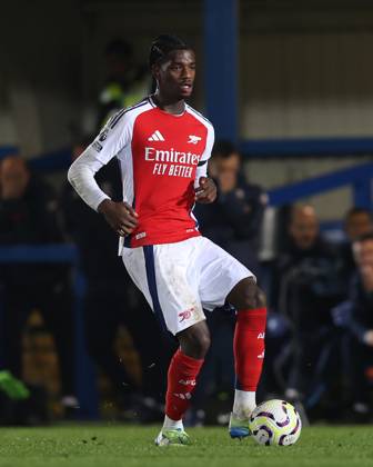 - Chelsea U21, U 21 v Arsenal U21, Premier League 2, Kingsmeadow Stadium, London, UK - 1st November 2024. Ayden Heaven of Arsenal U21. - Chelsea U21 v Arsenal U21, Premier League 2, Kingsmeadow Stadium, London, UK - 1st November 2024. By Daniel Weir Crystal Pix. London Kingsmeadow Stadium UK Copyright: xDanielxWeirx xCrystalxPixx CP_Chelsea_U21_Arsenal_U21_119