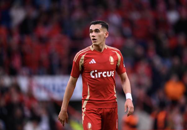 Standard s Sotiris Alexandropoulos pictured during a soccer match between Standard de Liege and Sint-Truidense VV, Saturday 02 November 2024 in Liege, on day 13 of the 2024-2025 season of the Jupiler Pro League first division of the Belgian championship. JOHNxTHYS x104344694x
