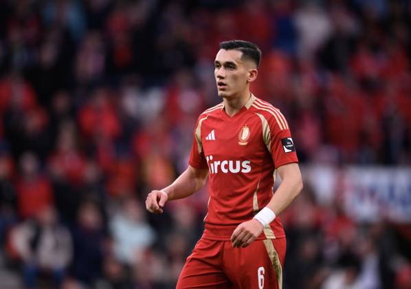 Standard s Sotiris Alexandropoulos pictured during a soccer match between Standard de Liege and Sint-Truidense VV, Saturday 02 November 2024 in Liege, on day 13 of the 2024-2025 season of the Jupiler Pro League first division of the Belgian championship. JOHNxTHYS x104344797x