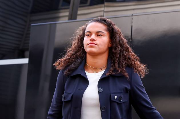 2024-11-02 sc Heerenveen v Feyenoord - Dutch Azerion Women™s Eredivisie HEERENVEEN, NETHERLANDS - NOVEMBER 2: Jada Conijnenberg of Feyenoord looks on during the Dutch Azerion Women™s Eredivisie match between sc Heerenveen and Feyenoord at Abe Lenstra Stadion on November 2, 2024 in Heerenveen, Netherlands. (Photo by Pieter van der Woude BSR Agency) Heerenveen Netherlands Content not available for redistribution in The Netherlands directly or indirectly through any third parties. Copyright: xBSRxAgencyx