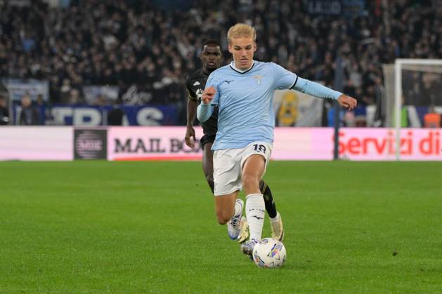 CALCIO - Serie A - SS Lazio vs Cagliari Calcio Lazioâ??s Gustav Isaksen during the Italian Football Championship League A 2024 2025 match between SS Lazio vs Cagliari Calcio at the Olimpic Stadium in Rome on 04 November 2024. Rome Italy Copyright: xIPAxSport ABACAx