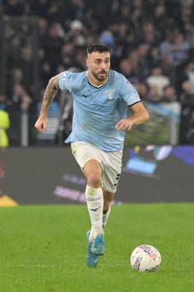CALCIO - Serie A - SS Lazio vs Cagliari Calcio Lazioâ??s Mario Gila during the Italian Football Championship League A 2024 2025 match between SS Lazio vs Cagliari Calcio at the Olimpic Stadium in Rome on 04 November 2024. Rome Italy Copyright: xIPAxSport ABACAx