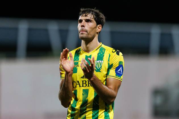 Joao Afonso seen during Liga Portugal 2 game between teams of SL Benfica B and CD Tondela at Benfica Campus (Maciej Rogowski) Seixal Benfica Campus Portugal Copyright: xMaciejxRogowskix benficabtondela2425-138