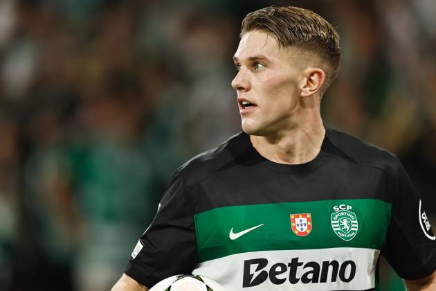 Viktor Gyokeres (SportingCP), NOVEMBER 5, 2024 - Football Soccer : UEFA Champions League League phase match day 4 between Sporting Clube de Portugal 4-1 Manchester City at the Estadio Jose Alvalade in Lisbon, Portugal. Noxthirdxpartyxsales (272403034)