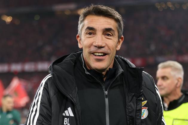 Munich, Alianz Arena UEFA Champions League 2024 25 on 6 11 2024 Matchday 4 FC Bayern Munich SL Benfica v l , Coach Head Coach Bruno Lage S L Benfica DFL DFB REGULATIONS PROHIBIT ANY USE OF PHOTOGRAPHS as IMAGE SEQUENCES and or QUASI VIDEO Copyright: JoaquimxFerreira