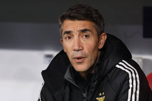 Munich, Alianz Arena UEFA Champions League 2024 25 on 6 11 2024 Matchday 4 FC Bayern Munich SL Benfica v l , Coach Head Coach Bruno Lage S L Benfica DFL DFB REGULATIONS PROHIBIT ANY USE OF PHOTOGRAPHS as IMAGE SEQUENCES and or QUASI VIDEO Copyright: JoaquimxFerreira