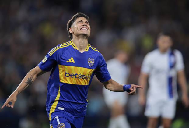 Exequiel Zeballos Boca Juniors vs Godoy Cruz Date 21 Copa Liga Profesional Futbol Argentina Primera Division 6 11 2024 Copyright: xxx