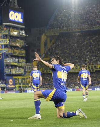 Edinson Cavani Boca Juniors vs Godoy Cruz Torneo de la Liga Profesional Argentina 2024 November 6, 2024 Estadio Alberto J Armando La Bombonera Photo Javier Garcia Martino Press CABJ