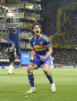 Edinson Cavani Boca Juniors vs Godoy Cruz Torneo de la Liga Profesional Argentina 2024 November 6, 2024 Estadio Alberto J Armando La Bombonera Photo Javier Garcia Martino Press CABJ