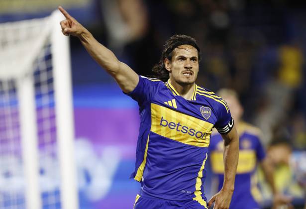 Edinson Cavani Boca Juniors vs Godoy Cruz Torneo de la Liga Profesional Argentina 2024 November 6, 2024 Estadio Alberto J Armando La Bombonera Photo Javier Garcia Martino Press CABJ
