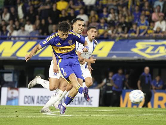 Exequiel Zeballos Boca Juniors vs Godoy Cruz Torneo de la Liga Profesional Argentina 2024 November 6, 2024 Estadio Alberto J Armando La Bombonera Photo Javier Garcia Martino Press CABJ