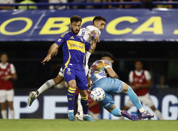 Marcelo Saracchi Boca Juniors vs Godoy Cruz Torneo de la Liga Profesional Argentina 2024 November 6, 2024 Estadio Alberto J Armando La Bombonera Photo Javier Garcia Martino Press CABJ