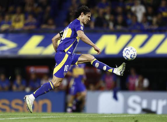 Edinson Cavani Boca Juniors vs Godoy Cruz Torneo de la Liga Profesional Argentina 2024 November 6, 2024 Estadio Alberto J Armando La Bombonera Photo Javier Garcia Martino Press CABJ