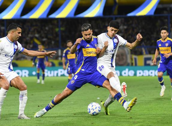 Milton Gimenez Boca Juniors vs Godoy Cruz Torneo de la Liga Profesional Argentina 2024 November 6, 2024 Estadio Alberto J Armando La Bombonera Photo Fabian Ramella Press CABJ