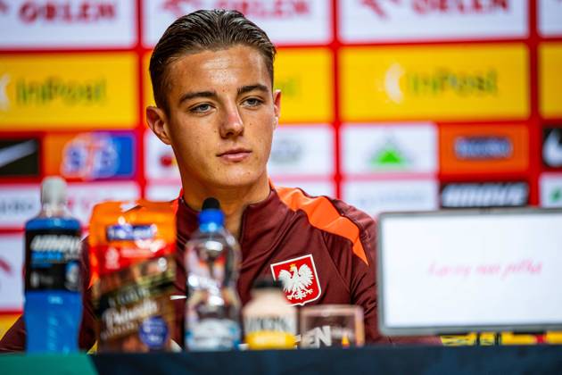 14.11.2024 PORTO, ESTADIO DO DRAGAO, PILKA NOZNA (FOOTBALL), LIGA NARODOW UEFA 2024 ( UEFA NATIONAL LEAGUE 2024), MECZ PORTUGALIA - POLSKA ( PORTUGAL - POLAND ) KONFERENCJA I TRENING REPREZANTACJI PRZED MECZEM NZ KACPER URBANSKI FOTO LUKASZ SKWIOT CYFRASPORT NEWSPIX.PL --- Newspix.pl 20241114CSLS005