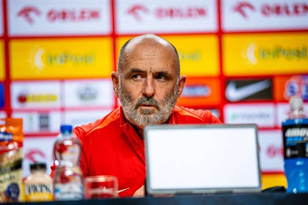 14.11.2024 PORTO, ESTADIO DO DRAGAO, PILKA NOZNA (FOOTBALL), LIGA NARODOW UEFA 2024 ( UEFA NATIONAL LEAGUE 2024), MECZ PORTUGALIA - POLSKA ( PORTUGAL - POLAND ) KONFERENCJA I TRENING REPREZANTACJI PRZED MECZEM NZ MICHAL PROBIERZ FOTO LUKASZ SKWIOT CYFRASPORT NEWSPIX.PL --- Newspix.pl 20241114CSLS006