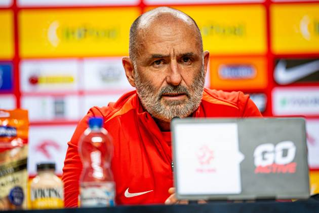 14.11.2024 PORTO, ESTADIO DO DRAGAO, PILKA NOZNA (FOOTBALL), LIGA NARODOW UEFA 2024 ( UEFA NATIONAL LEAGUE 2024), MECZ PORTUGALIA - POLSKA ( PORTUGAL - POLAND ) KONFERENCJA I TRENING REPREZANTACJI PRZED MECZEM NZ MICHAL PROBIERZ FOTO LUKASZ SKWIOT CYFRASPORT NEWSPIX.PL --- Newspix.pl 20241114CSLS012