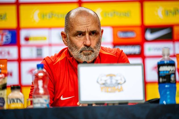 14.11.2024 PORTO, ESTADIO DO DRAGAO, PILKA NOZNA (FOOTBALL), LIGA NARODOW UEFA 2024 ( UEFA NATIONAL LEAGUE 2024), MECZ PORTUGALIA - POLSKA ( PORTUGAL - POLAND ) KONFERENCJA I TRENING REPREZANTACJI PRZED MECZEM NZ MICHAL PROBIERZ FOTO LUKASZ SKWIOT CYFRASPORT NEWSPIX.PL --- Newspix.pl 20241114CSLS013