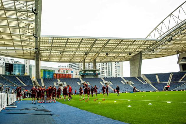 14.11.2024 PORTO, ESTADIO DO DRAGAO, PILKA NOZNA (FOOTBALL), LIGA NARODOW UEFA 2024 ( UEFA NATIONAL LEAGUE 2024), MECZ PORTUGALIA - POLSKA ( PORTUGAL - POLAND ) KONFERENCJA I TRENING REPREZANTACJI PRZED MECZEM NZ trening Reprezentacji Polski estadio do dragao FOTO LUKASZ SKWIOT CYFRASPORT NEWSPIX.PL --- Newspix.pl 20241114CSLS025