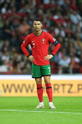 PORTO 15.11.2024 MECZ 5. KOLEJKA GRUPA A1 LIGA NARODOW SEZON 2024 25: PORTUGALIA - POLSKA --- UEFA NATIONS LEAGUE FOOTBALL MATCH: PORTUGAL - POLAND CRISTIANO RONALDO FOT. PIOTR KUCZA FOTOPYK NEWSPIX.PL --- newspix.pl
