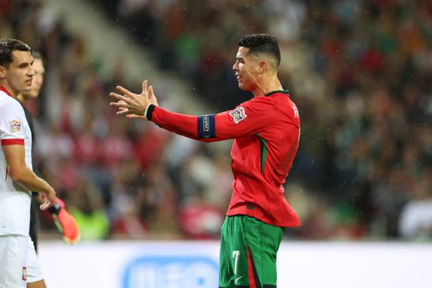 PORTO 15.11.2024 MECZ 5. KOLEJKA GRUPA A1 LIGA NARODOW SEZON 2024 25: PORTUGALIA - POLSKA --- UEFA NATIONS LEAGUE FOOTBALL MATCH: PORTUGAL - POLAND CRISTIANO RONALDO FOT. PIOTR KUCZA FOTOPYK NEWSPIX.PL --- newspix.pl