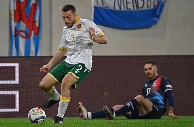 15 11 2024, xjrdrx, Football UEFA Nations League, Luxembourg Bulgaria emspor, v l Viktor Popov Bulgaria , Michael Pinto Luxembourg DFL DFB REGULATIONS PROHIBIT ANY USE OF PHOTOGRAPHS as IMAGE SEQUENCES and or QUASI VIDEO Luxembourg