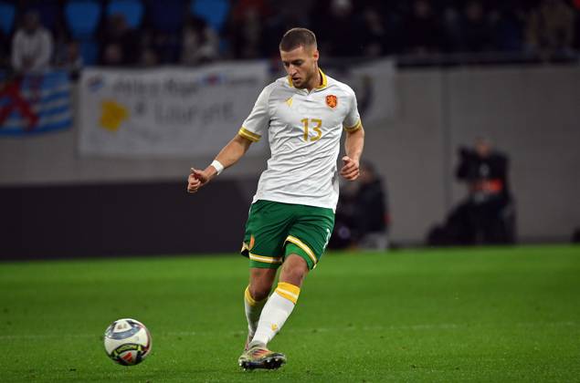 15 11 2024, xjrdrx, Football UEFA Nations League, Luxembourg Bulgaria emspor, v l Fabian Nuernberger Bulgaria DFL DFB REGULATIONS PROHIBIT ANY USE OF PHOTOGRAPHS as IMAGE SEQUENCES and or QUASI VIDEO Luxembourg