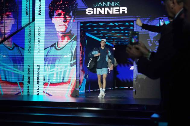 New event uploaded by calabro on 11-16-2024 21:2 Turin - Tennis, Nitto ATP, Tennis Herren Finals, Jannik Sinner, Turin, November 16, 2024. Photo Felice Calabro™ Editorial Usage Only Italy Copyright: xIPA ABACAx