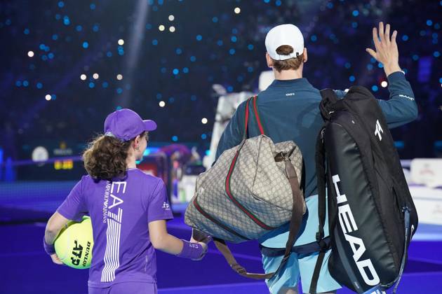 New event uploaded by calabro on 11-16-2024 21:2 Turin - Tennis, Nitto ATP, Tennis Herren Finals, Jannik Sinner, Turin, November 16, 2024. Photo Felice Calabro™ Editorial Usage Only Italy Copyright: xIPA ABACAx