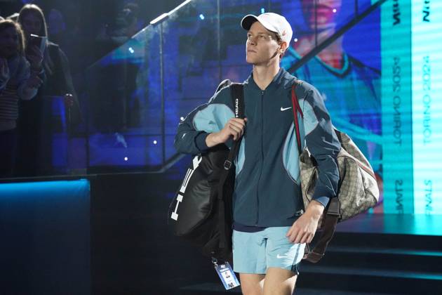 New event uploaded by calabro on 11-16-2024 21:2 Turin - Tennis, Nitto ATP, Tennis Herren Finals, Jannik Sinner, Turin, November 16, 2024. Photo Felice Calabro™ Editorial Usage Only Italy Copyright: xIPA ABACAx