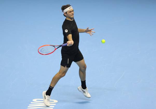 New event uploaded by calabro on 11-16-2024 21:2 Turin - Tennis, Nitto ATP, Tennis Herren Finals, Taylor Fritz, Turin, November 16, 2024. Photo Felice Calabro™ Editorial Usage Only Italy Copyright: xIPA ABACAx