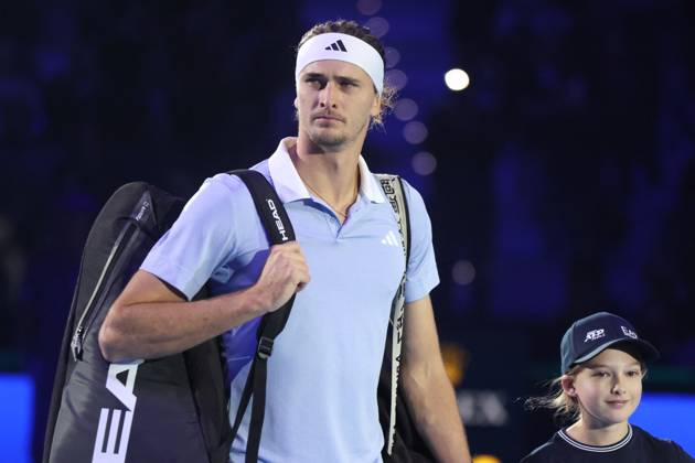 New event uploaded by calabro on 11-16-2024 21:2 Turin - Tennis, Nitto ATP, Tennis Herren Finals, Alexander Zverev, Turin, November 16, 2024. Photo Felice Calabro™ Editorial Usage Only Italy Copyright: xIPA ABACAx