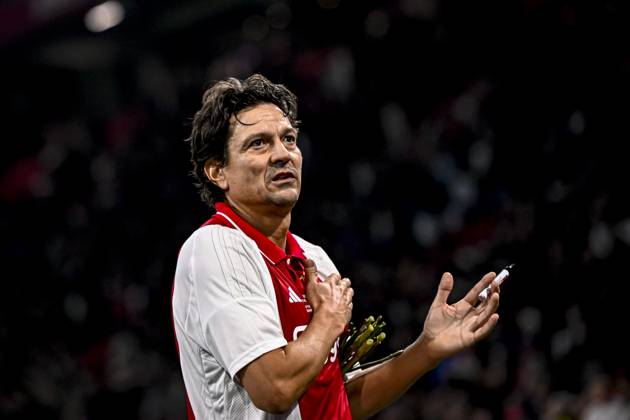 AFC Ajax Amsterdam legend player Jari Litmanen, during the match Ajax Legends Real Madrid Legends at the Johan Cruijff ArenA for the Dutch eredivisie season 2024 2025 in AMSTERDAM, Netherlands on 17 november 2024, photo by Stefan Koops EYE4images DeFodi Images not used in POL SRB CRO FRA GBR NED ITA USA Defodi 746 201007 Defodi-746 not used in POL SRB CRO FRA GBR NED ITA USA