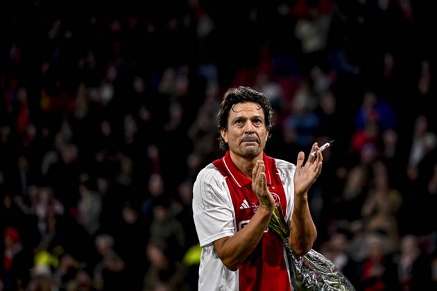 AFC Ajax Amsterdam legend player Jari Litmanen, during the match Ajax Legends Real Madrid Legends at the Johan Cruijff ArenA for the Dutch eredivisie season 2024 2025 in AMSTERDAM, Netherlands on 17 november 2024, photo by Stefan Koops EYE4images DeFodi Images not used in POL SRB CRO FRA GBR NED ITA USA Defodi 746 201010 Defodi-746 not used in POL SRB CRO FRA GBR NED ITA USA