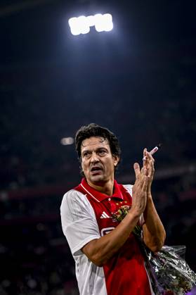 AFC Ajax Amsterdam legend player Jari Litmanen, during the match Ajax Legends Real Madrid Legends at the Johan Cruijff ArenA for the Dutch eredivisie season 2024 2025 in AMSTERDAM, Netherlands on 17 november 2024, photo by Stefan Koops EYE4images DeFodi Images not used in POL SRB CRO FRA GBR NED ITA USA Defodi 746 201019 Defodi-746 not used in POL SRB CRO FRA GBR NED ITA USA
