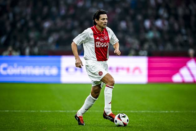 AFC Ajax Amsterdam legend player Jari Litmanen, during the match Ajax Legends Real Madrid Legends at the Johan Cruijff ArenA for the Dutch eredivisie season 2024 2025 in AMSTERDAM, Netherlands on 17 november 2024, photo by Stefan Koops EYE4images DeFodi Images not used in POL SRB CRO FRA GBR NED ITA USA Defodi 746 200919 Defodi-746 not used in POL SRB CRO FRA GBR NED ITA USA