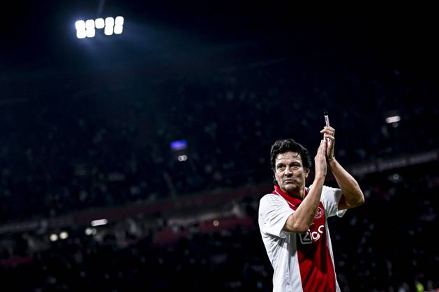 AFC Ajax Amsterdam legend player Jari Litmanen, during the match Ajax Legends Real Madrid Legends at the Johan Cruijff ArenA for the Dutch eredivisie season 2024 2025 in AMSTERDAM, Netherlands on 17 november 2024, photo by Stefan Koops EYE4images DeFodi Images not used in POL SRB CRO FRA GBR NED ITA USA Defodi 746 201135 Defodi-746 not used in POL SRB CRO FRA GBR NED ITA USA