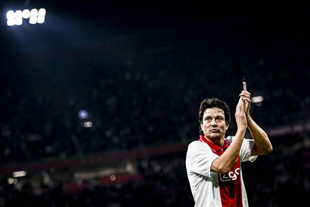 AFC Ajax Amsterdam legend player Jari Litmanen, during the match Ajax Legends Real Madrid Legends at the Johan Cruijff ArenA for the Dutch eredivisie season 2024 2025 in AMSTERDAM, Netherlands on 17 november 2024, photo by Stefan Koops EYE4images DeFodi Images not used in POL SRB CRO FRA GBR NED ITA USA Defodi 746 201242 Defodi-746 not used in POL SRB CRO FRA GBR NED ITA USA