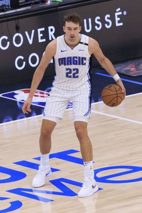 November 20, 2024, Inglewood, California, USA: Franz Wagner 22 of the Orlando Magic during their regular season NBA, Basketball Herren, USA game against the Los Angeles Clippers on Wednesday November 20, 2024 at Intuit Dome in Inglewood, California. Clippers defeat Magic, 104-93. ARIANA RUIZ PI Inglewood U.S - ZUMAp124 20241120_zaa_p124_014 Copyright: xArianaxRuizx