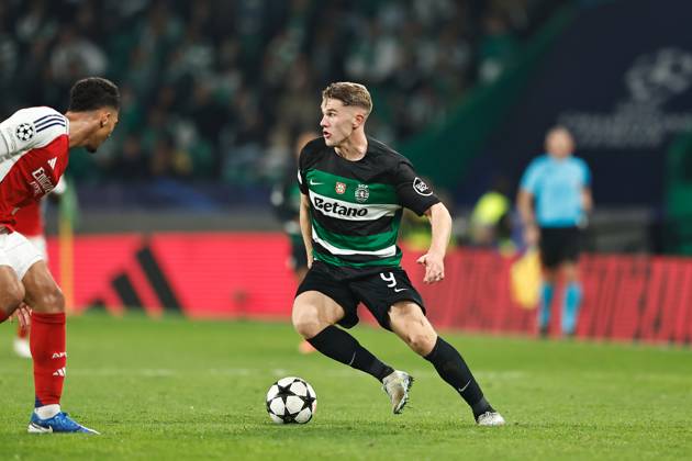 Viktor Gyokeres (SportingCP), NOVEMBER 26, 2024 - Football Soccer : UEFA Champions League League phase match day 5 between Sporting Clube de Portugal 1-5 Arsenal FC at the Estadio Jose Alvalade in Lisbon, Portugal. Noxthirdxpartyxsales (274536636)