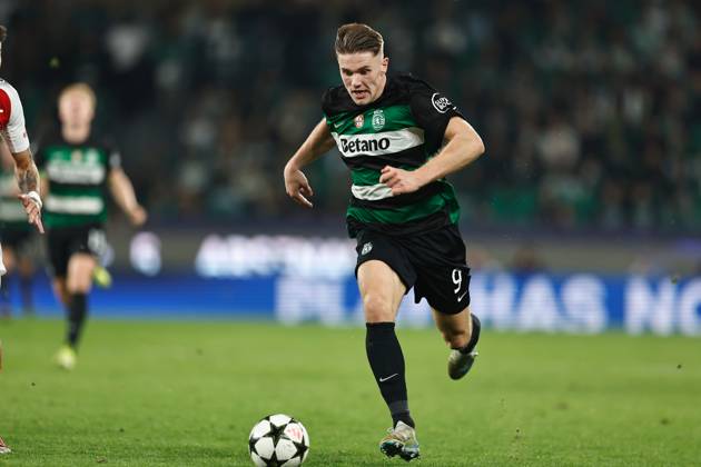 Viktor Gyokeres (SportingCP), NOVEMBER 26, 2024 - Football Soccer : UEFA Champions League League phase match day 5 between Sporting Clube de Portugal 1-5 Arsenal FC at the Estadio Jose Alvalade in Lisbon, Portugal. Noxthirdxpartyxsales (274536660)