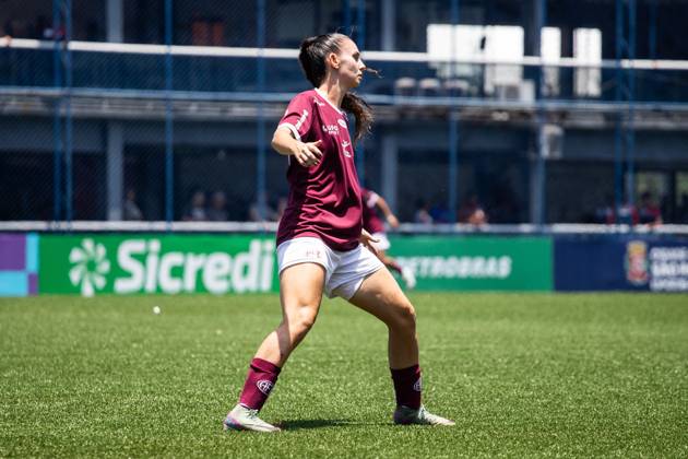 Ferroviária x Grêmio SÃO PAULO, SP - 01.12.2024: FERROVIÁRIA X GRÊMIO - Ana Luiza during the match between Ferroviária and Grêmio, valid for the second round of the Copinha Feminina and held on Sunday morning (01) at the Ibrachina Arena in São Paulo, SP. (Photo: Rodilei Morais Fotoarena) x2659865x RodileixMorais